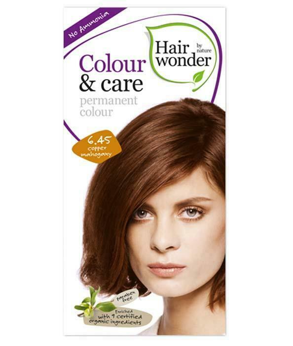 HairWonder Colour & Care Copper Mahogany 6.45- 